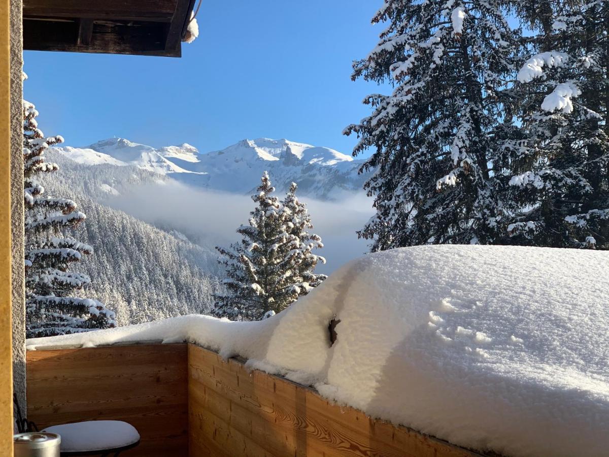 Hotel De Charme La Poste Anzère Exteriér fotografie