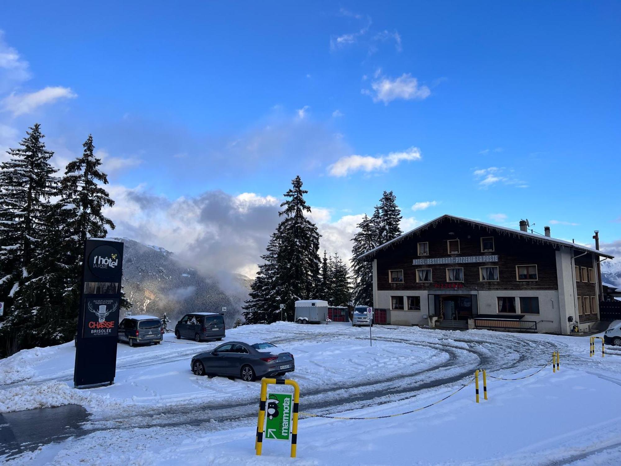 Hotel De Charme La Poste Anzère Exteriér fotografie